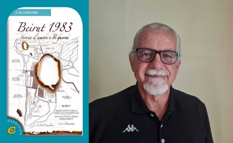 Disponibile “Beirut 1983 storia d’amore e di guerra” il nuovo libro di A. W. Cavalera